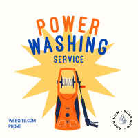 Power Washing Service Instagram Post