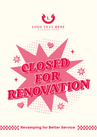 Retro Renovation Revamping Flyer