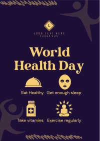 Health Day Tips Flyer