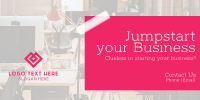 Business Jumpstart Twitter Post Design