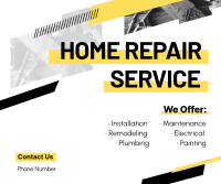 Modern Repair Service Facebook Post