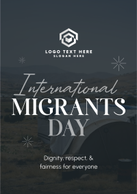 International Migrants Day Flyer