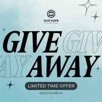 Minimalist Giveaway Instagram Post Image Preview