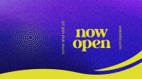 Now Open Facebook Event Cover