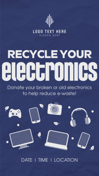 Recycle your Electronics Instagram Story