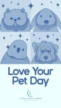 Modern Love Your Pet Day Instagram Story