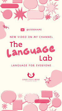 Language Education Channel Facebook Story