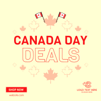 Canada Day Deals Instagram Post