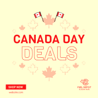 Canada Day Deals Instagram Post Image Preview