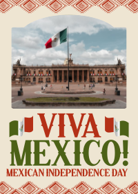 Mexican Independence Day Patterns Poster