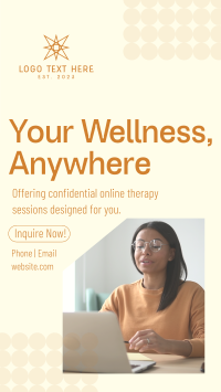 Wellness Online Therapy Instagram Reel