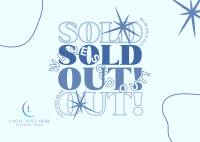 Just Sold Out Postcard