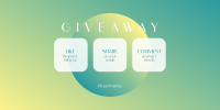 Gradient Planet Giveaway Twitter Post