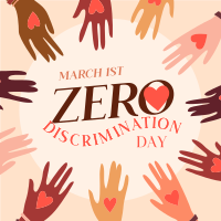 Zero Discrimination Day Celeb Linkedin Post