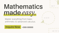 Mathematics Private Tutor Animation