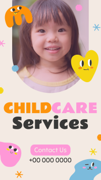 Quirky Faces Childcare Service Video