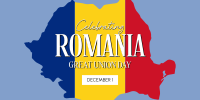 Romanian Celebration Twitter Post