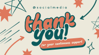 Quirky Thank you Animation