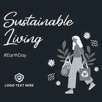 Sustainable Living Linkedin Post