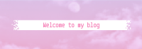 Pink Sky Tumblr Banner