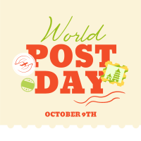 World Post Day Linkedin Post Design