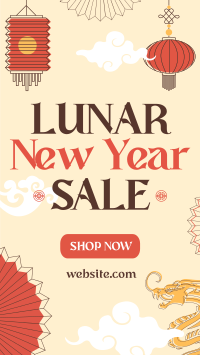 Lunar New Year Sale Instagram Reel Image Preview