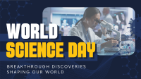 Corporate World Science Day Animation