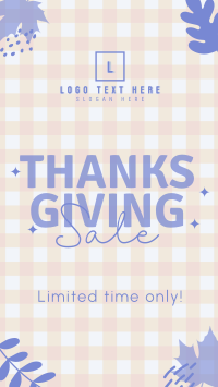 Thanksgivings Checker Pattern Video