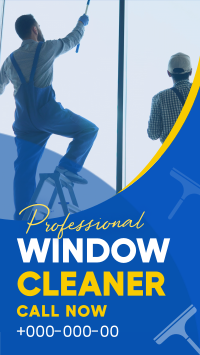 Streak-free Window Cleaning Instagram Reel Image Preview