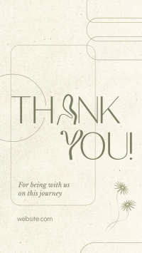 Elegant Thank you Video