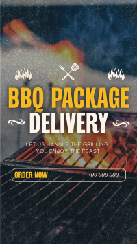 Barbecue Package Delivery Instagram Story