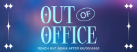 Out Of Office Facebook Cover example 1