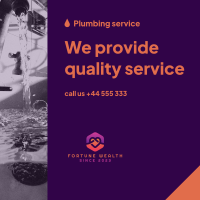 Plumbing Service Provider Instagram Post