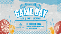 Retro Grunge Sports Bar Animation