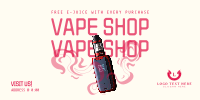 Vapor Twitter Post example 2