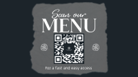 Restaurant Scan Menu Animation