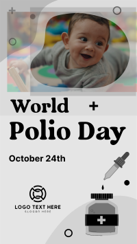 Polio Vaccination Facebook Story