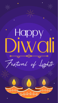 Happy Diwali Instagram Reel Image Preview