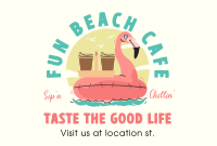 Beachside Cafe Pinterest Cover