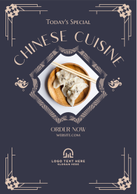 Chinese Cuisine Special Flyer