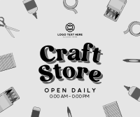 Kawaii Craft Shop Facebook Post