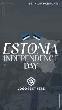 Majestic Estonia Independence Day Facebook Story Image Preview