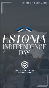 Majestic Estonia Independence Day Facebook Story