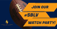 Super Bowl Watch Party Facebook Ad Image Preview