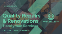 Quality Repairs Animation