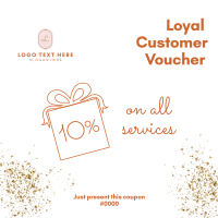 Loyal Customer Voucher Instagram Post