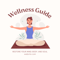 Yoga For Self Care Instagram Post Design