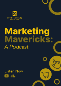 Digital Marketing Podcast Flyer
