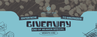 Giveaway Season Grunge Facebook Cover Image Preview