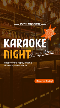 Reserve Karaoke Bar TikTok Video